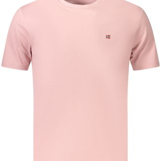 CAMISETA DE MANGA CORTA NAPAPIJRI PARA HOMBRE ROSA