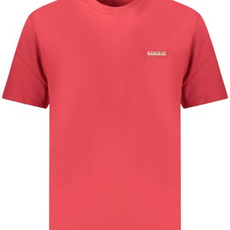 CAMISETA DE MANGA CORTA NAPAPIJRI PARA HOMBRE, ROJA