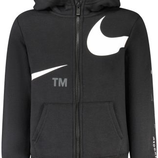 SUDADERA NIKE NEGRA CON CREMALLERA PARA NIÑOS