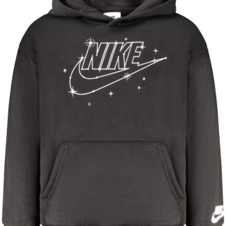 SUDADERA NIKE NEGRA CON CREMALLERA PARA NIÑOS