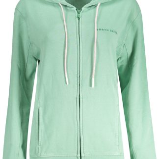 SUDADERA CON CREMALLERA NORTH SAILS PARA MUJER VERDE