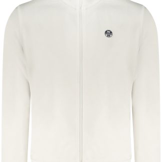 SUDADERA BLANCA CON CREMALLERA NORTH SAILS PARA HOMBRE