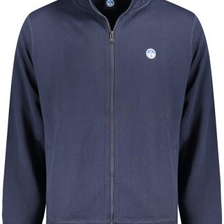 SUDADERA NORTH SAILS CON CREMALLERA PARA HOMBRE AZUL