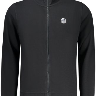 SUDADERA NEGRA CON CREMALLERA PARA HOMBRE NORTH SAILS