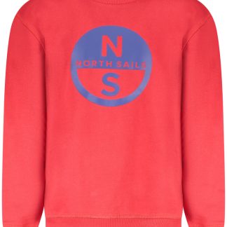 SUDADERA INFANTIL SIN CREMALLERA ROJA NORTH SAILS