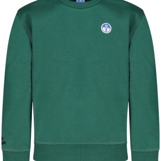 SUDADERA INFANTIL CON CREMALLERA NORTH SAILS, VERDE