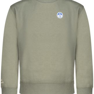 SUDADERA INFANTIL CON CREMALLERA NORTH SAILS, VERDE