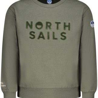 SUDADERA INFANTIL CON CREMALLERA NORTH SAILS, VERDE