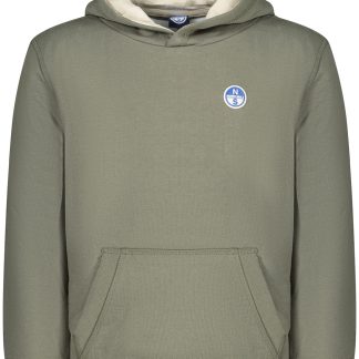 SUDADERA INFANTIL CON CREMALLERA NORTH SAILS, VERDE