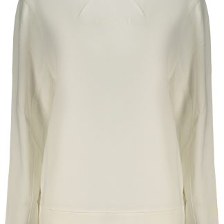 Sudadera blanca con cremallera para mujer de North Sails