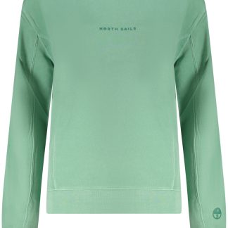 SUDADERA CON CREMALLERA NORTH SAILS PARA MUJER VERDE