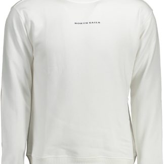 SUDADERA NORTH SAILS SIN CREMALLERA HOMBRE BLANCO