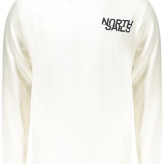 SUDADERA CON CREMALLERA NORTH SAILS PARA HOMBRE BLANCA