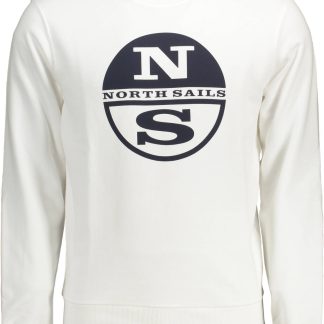 SUDADERA NORTH SAILS SIN CREMALLERA HOMBRE BLANCO