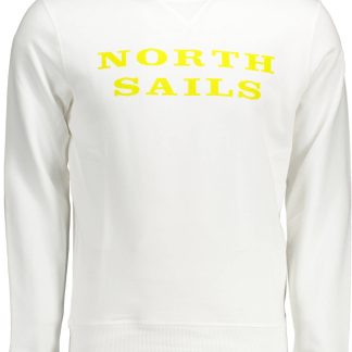 SUDADERA NORTH SAILS SIN CREMALLERA HOMBRE BLANCO