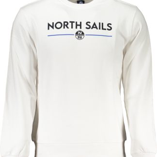 SUDADERA BLANCA SIN CREMALLERA PARA HOMBRE NORTH SAILS