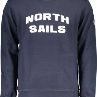 SUDADERA NORTH SAILS CON CREMALLERA PARA HOMBRE AZUL