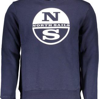 SUDADERA NORTH SAILS HOMBRE AZUL SIN CREMALLERA