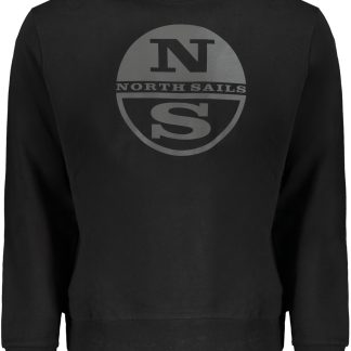 SUDADERA DE HOMBRE NEGRA CON CREMALLERA NORTH SAILS