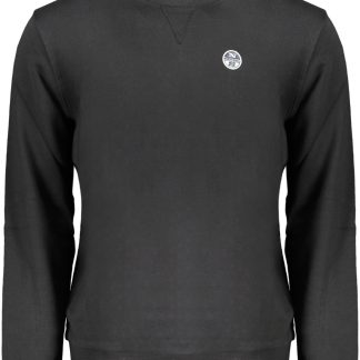 SUDADERA DE HOMBRE NEGRA CON CREMALLERA NORTH SAILS