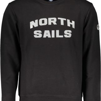 SUDADERA NEGRA CON CREMALLERA NORTH SAILS PARA HOMBRE