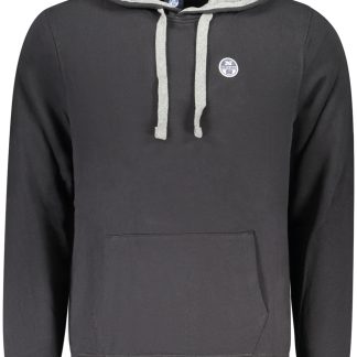 SUDADERA NEGRA CON CREMALLERA NORTH SAILS PARA HOMBRE