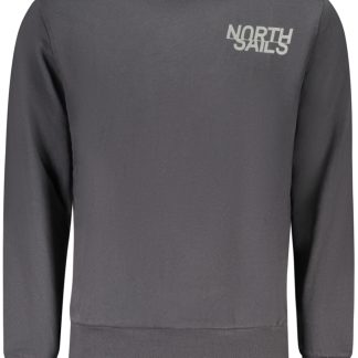 SUDADERA NEGRA CON CREMALLERA NORTH SAILS PARA HOMBRE