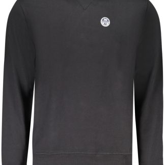 SUDADERA NEGRA CON CREMALLERA NORTH SAILS PARA HOMBRE