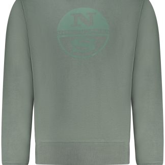 SUDADERA CON CREMALLERA NORTH SAILS PARA HOMBRE, VERDE