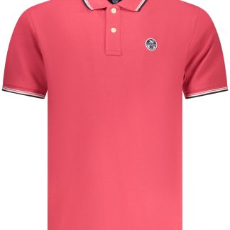 POLO DE MANGA CORTA PARA HOMBRE NORTH SAILS, ROJO