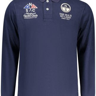 POLO DE MANGA LARGA NORTH SAILS PARA HOMBRE, AZUL