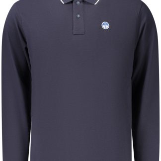POLO DE MANGA LARGA PARA HOMBRE NORTH SAILS, AZUL