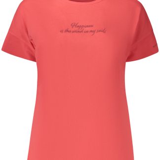 CAMISETA DE MANGA CORTA PARA MUJER NORTH SAILS, ROJA