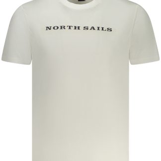 CAMISETA MANGA CORTA NORTH SAILS HOMBRE BLANCA