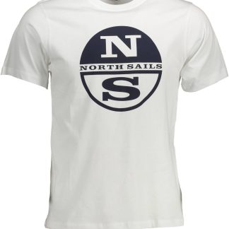 CAMISETA MANGA CORTA NORTH SAILS BLANCA HOMBRE