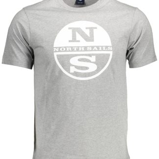 CAMISETA DE MANGA CORTA PARA HOMBRE NORTH SAILS GRIS