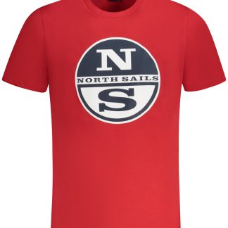 CAMISETA MANGA CORTA HOMBRE NORTH SAILS ROJA