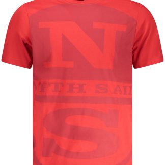 CAMISETA DE MANGA CORTA PARA HOMBRE NORTH SAILS, ROJA