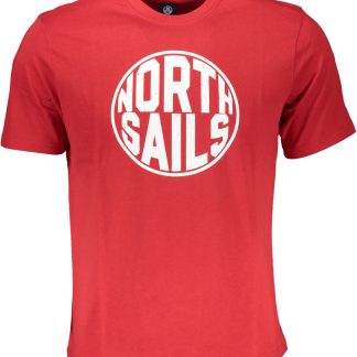 CAMISETA MANGA CORTA HOMBRE NORTH SAILS ROJA