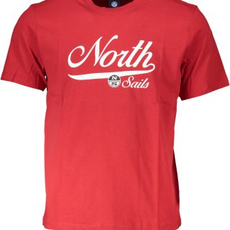 CAMISETA MANGA CORTA HOMBRE NORTH SAILS ROJA