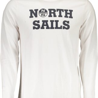 CAMISETA DE MANGA LARGA NORTH SAILS HOMBRE BLANCA