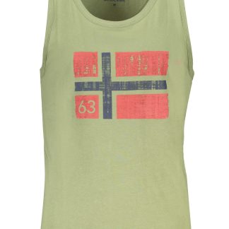 CAMISETA DE TIRANTES HOMBRE VERDE NORUEGA 1963