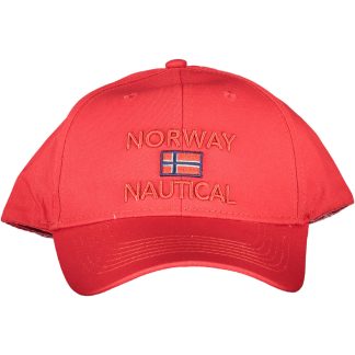 NORUEGA 1963 GORRO DE HOMBRE ROJO