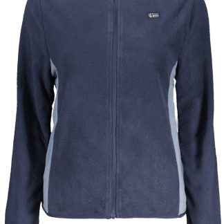 SUDADERA AZUL CON CREMALLERA PARA MUJER NORUEGA 1963