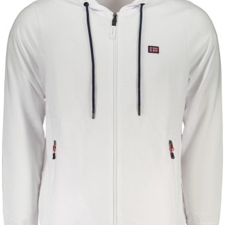 SUDADERA BLANCA CON CREMALLERA PARA HOMBRE NORWAY 1963