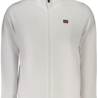 SUDADERA BLANCA CON CREMALLERA PARA HOMBRE NORWAY 1963