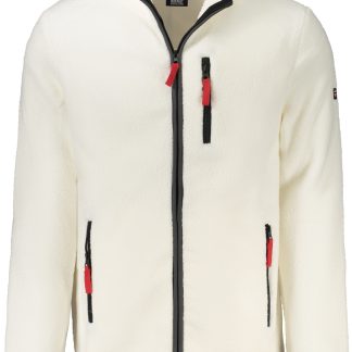 SUDADERA BLANCA CON CREMALLERA PARA HOMBRE NORWAY 1963