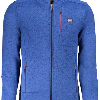 SUDADERA HOMBRE CREMALLERA AZUL NORUEGA 1963