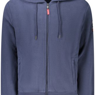 SUDADERA AZUL CON CREMALLERA PARA HOMBRE NORUEGA 1963
