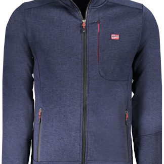 SUDADERA HOMBRE CREMALLERA AZUL NORUEGA 1963